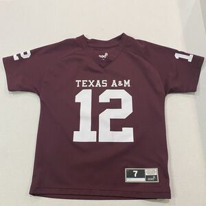 Texas A&M Aggies Gen 2 Kids Large 7 12th Man Jersey